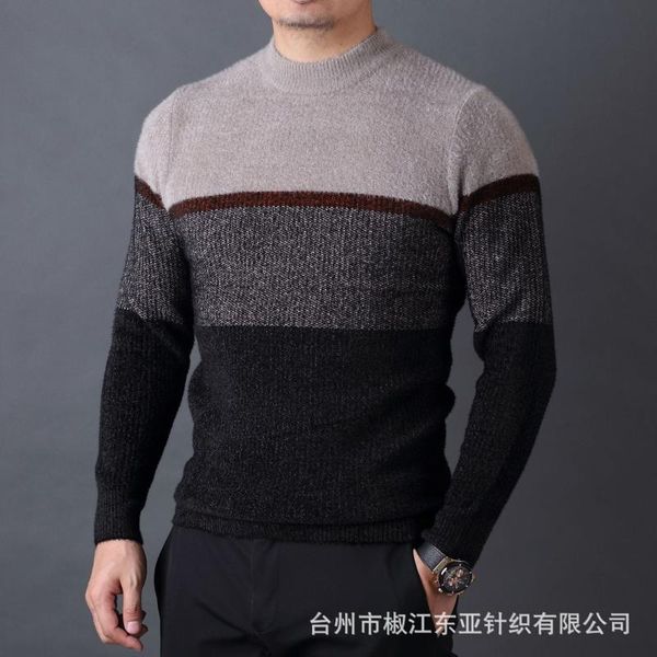 2020 men's leisure pullover super warm long sleeves round neck sweater youth color matching casual bottoming chenille sweater, White;black
2020 men's leisure pullover super warm long sleeves round neck sweater youth color matching casual bottoming chenille sweater, White;black