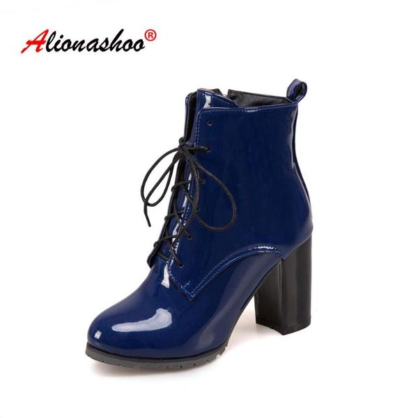 boots women ankle soft patent leather thick high heel platform winter autumn warm fur big size 2021 34-50, Black
boots women ankle soft patent leather thick high heel platform winter autumn warm fur big size 2021 34-50, Black
