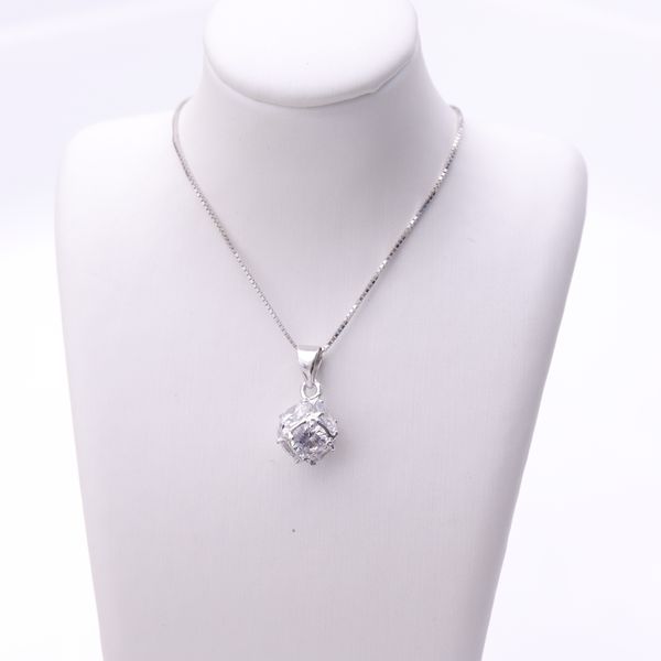 hengsheng s925 silver cross-border one product dropshipping spherical fashion korean style simple zircon necklace womens pendant 
hengsheng s925 silver cross-border one product dropshipping spherical fashion korean style simple zircon necklace womens pendant