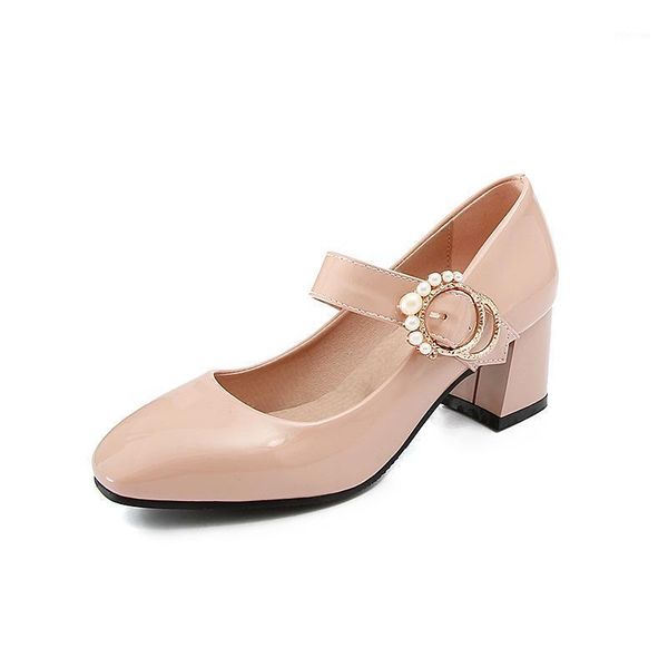 dress shoes comfortable with thick high light 18 years early spring square mouth pearl clasp 31-1839 single 43 yards shoes1, Black
dress shoes comfortable with thick high light 18 years early spring square mouth pearl clasp 31-1839 single 43 yards shoes1, Black