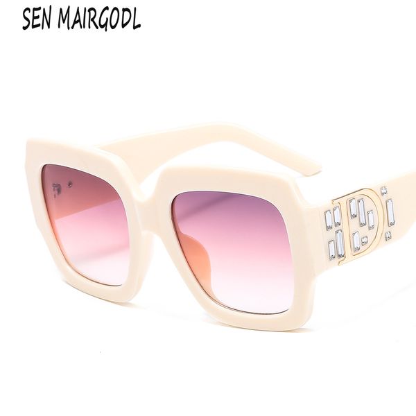fashion oversized frame sunglasses for women retro big d square diamond sun glasses mens glasses brand designer lunette de solei, White;black
fashion oversized frame sunglasses for women retro big d square diamond sun glasses mens glasses brand designer lunette de solei, White;black