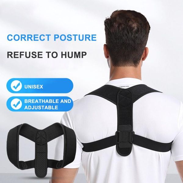 1pc posture corrector adjustable upper back brace for clavicle to support back and shoulder sports safety accessories, Black;blue
1pc posture corrector adjustable upper back brace for clavicle to support back and shoulder sports safety accessories, Black;blue