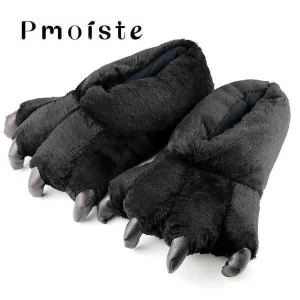 women slippers large size 39-46 ladies home slippers fashion totem bear claws corduroy solid synthetic funny woman shoes y200106, Black
women slippers large size 39-46 ladies home slippers fashion totem bear claws corduroy solid synthetic funny woman shoes y200106, Black
