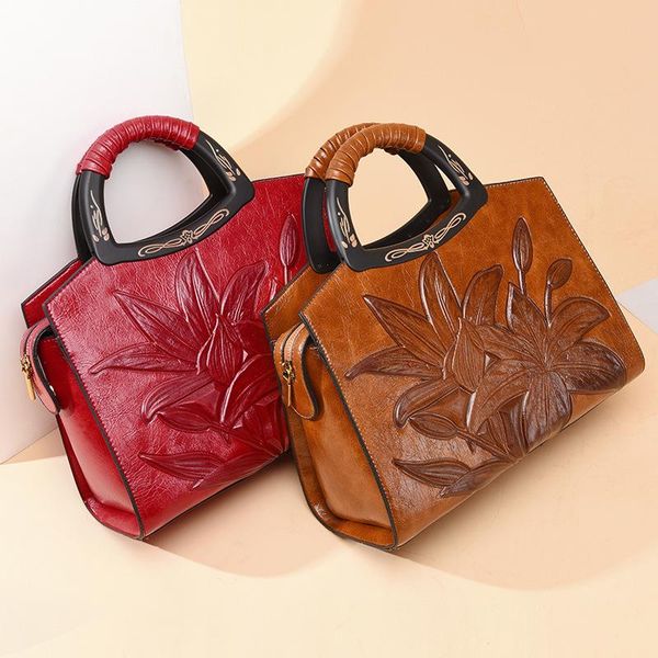 handbag women's bag new winter fashion embossed temperament pure leather bag middle-aged women's
handbag women's bag new winter fashion embossed temperament pure leather bag middle-aged women's