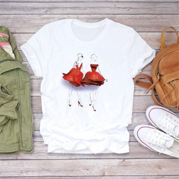 women vogue elegant lady plaid graphic female print valentines day clothes lady ladies womens tee t shirt t shirt, White
women vogue elegant lady plaid graphic female print valentines day clothes lady ladies womens tee t shirt t shirt, White