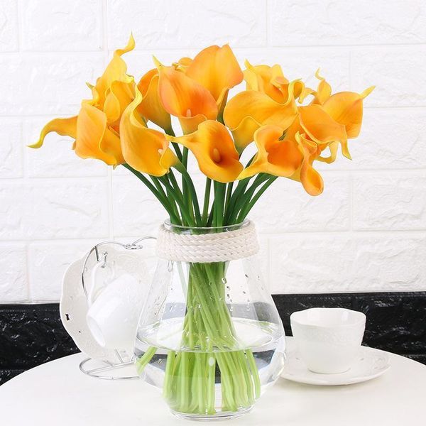 new beautiful mini artificial calla with leaf plastic fake lily aquatic plants home room decoration flower diy party decoration1
new beautiful mini artificial calla with leaf plastic fake lily aquatic plants home room decoration flower diy party decoration1