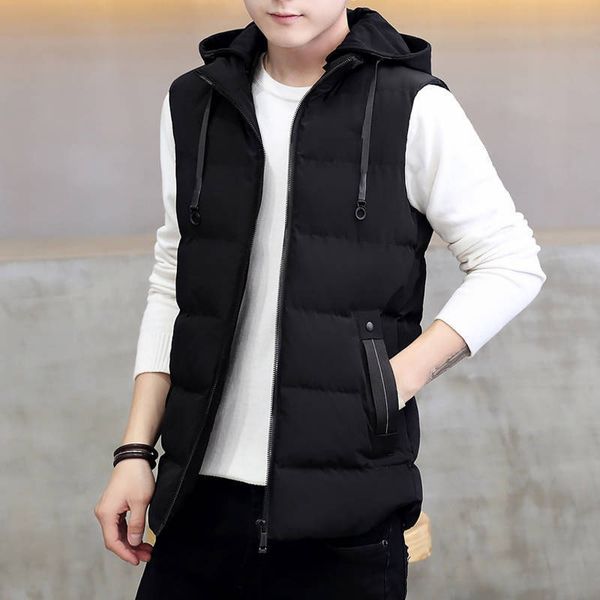 new arrival mens vest jacket fashion winter men thick keep warm down vest coat casual sleeveless jackets with hooded asain size m-3xl, Black;white
new arrival mens vest jacket fashion winter men thick keep warm down vest coat casual sleeveless jackets with hooded asain size m-3xl, Black;white