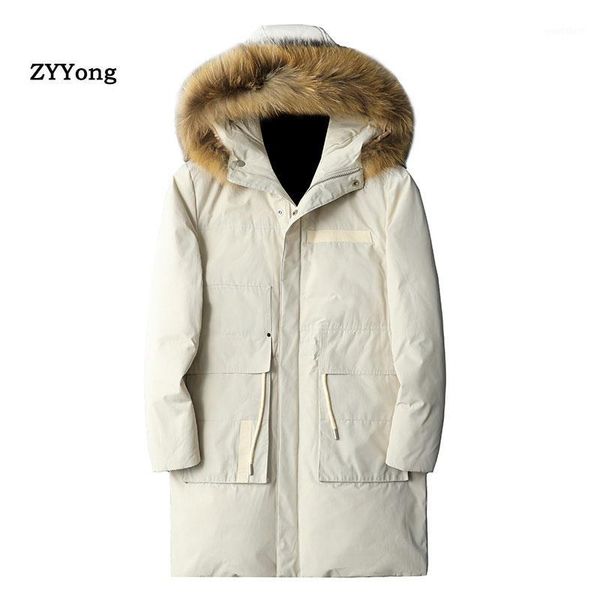 winter hooded parka coat men down jacket clothing fur collar long length thicken warm casual white overcoat clothes outerwear1, Black
winter hooded parka coat men down jacket clothing fur collar long length thicken warm casual white overcoat clothes outerwear1, Black