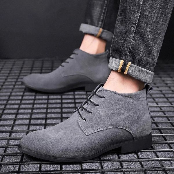 men leather boots male autumn casual motorcycle botas hombre men lace-up basic boots man outdoor fashion men ankle boots #w68m
men leather boots male autumn casual motorcycle botas hombre men lace-up basic boots man outdoor fashion men ankle boots #w68m