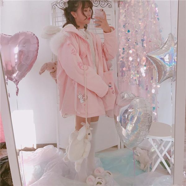 jananese style kawaii sweet coat parka with fur womens winter fashion 2020 parka women 2020 woman coats winter kk2594 x, Black
jananese style kawaii sweet coat parka with fur womens winter fashion 2020 parka women 2020 woman coats winter kk2594 x, Black