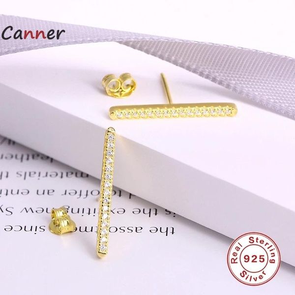 stud canner fashion rainbow zircon earrings for women gold minimalist geometric bar 925 sterling silver earring piercing jewelry, Golden;silver
stud canner fashion rainbow zircon earrings for women gold minimalist geometric bar 925 sterling silver earring piercing jewelry, Golden;silver