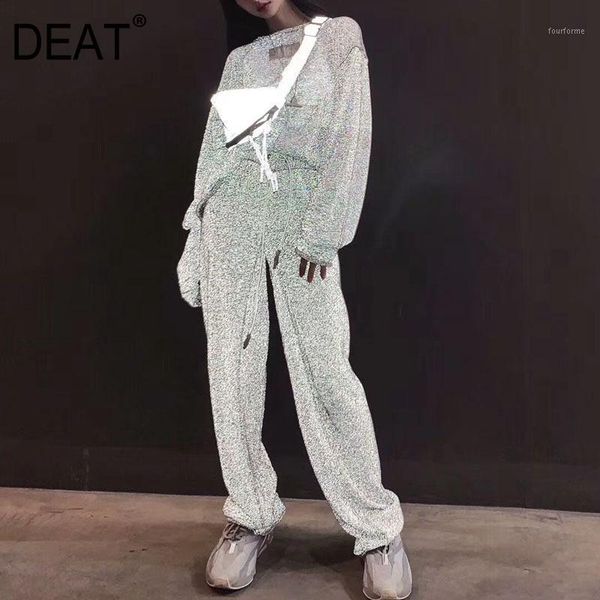 two piece dress deat 2021 spring and summer round neck batwing sleeves pullover loose elastic sweatshirt full length trousers set wm4111, White
two piece dress deat 2021 spring and summer round neck batwing sleeves pullover loose elastic sweatshirt full length trousers set wm4111, White