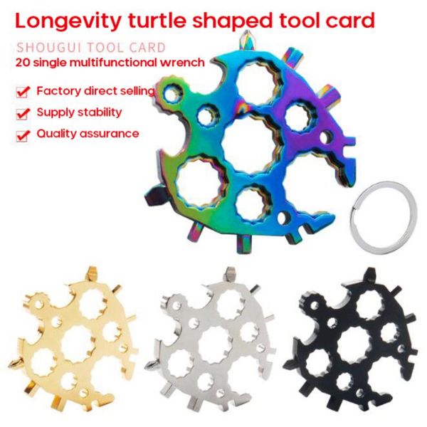 20 in 1 tool turtle-shaped octagonal snowflake wrench snowflake tool card combination household multifunctional wrench tools
20 in 1 tool turtle-shaped octagonal snowflake wrench snowflake tool card combination household multifunctional wrench tools