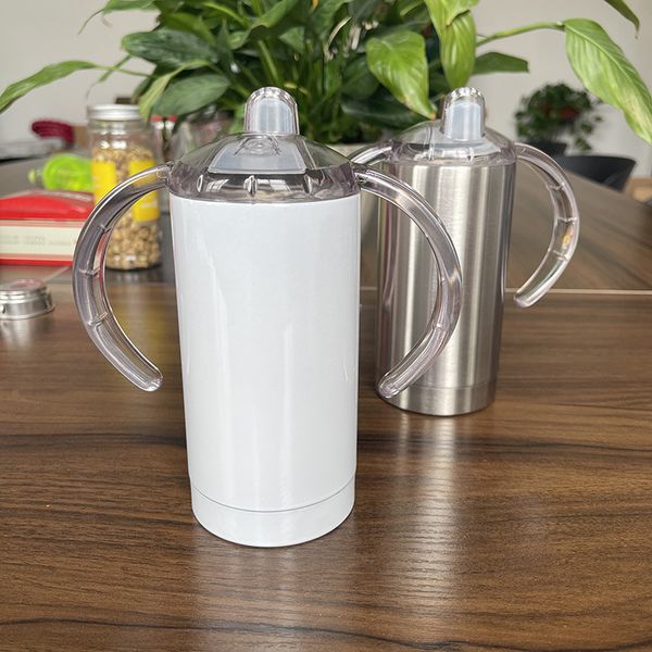 12oz white stainless steel water bottle for kids blank sublimation sippy tumbler cup straight children drinking tumblers with handles fy4623
12oz white stainless steel water bottle for kids blank sublimation sippy tumbler cup straight children drinking tumblers with handles fy4623