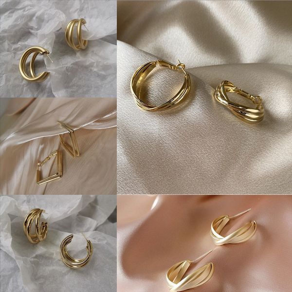 yj4g onstall quality retro earrings new silver trend bronze earring connector antique studs male tide female personality, Golden
yj4g onstall quality retro earrings new silver trend bronze earring connector antique studs male tide female personality, Golden