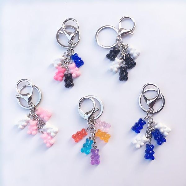 cute resin gummy bear keychain for woman candy color animal bear charms keyring girls earphone cover jewelry wedding gifts, Silver
cute resin gummy bear keychain for woman candy color animal bear charms keyring girls earphone cover jewelry wedding gifts, Silver