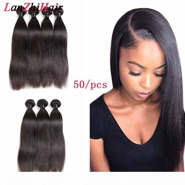 indian hair straight brazilian virgin human hair bundles weave wholesale straight virgin peruvian hair extensions weaves 50g pcs, Black
indian hair straight brazilian virgin human hair bundles weave wholesale straight virgin peruvian hair extensions weaves 50g pcs, Black