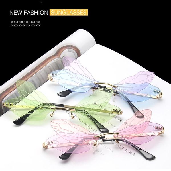 seemfly Rimless Sunglasses Women Cloud Tassel Butterfly Love Steampunk Sun Glasses Unique Personalized Glasses New Fashion, White;black
seemfly Rimless Sunglasses Women Cloud Tassel Butterfly Love Steampunk Sun Glasses Unique Personalized Glasses New Fashion, White;black