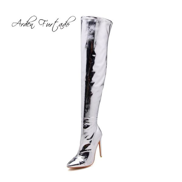 arden furtado winter fashion high heels 12cm stilettos zipper party shoes ladies silver over the knee thigh boots women new, Black
arden furtado winter fashion high heels 12cm stilettos zipper party shoes ladies silver over the knee thigh boots women new, Black