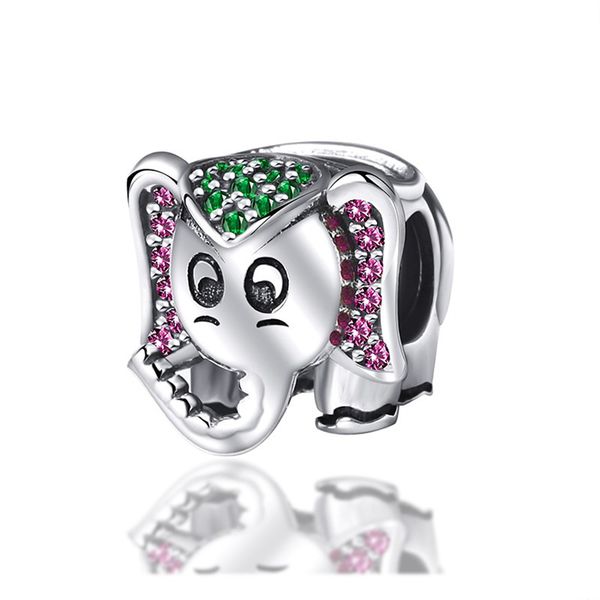 popular s925 sterling silver diamond elephant animal charms beaded bracelet loose beads accessories manufacturers wholesale, Black
popular s925 sterling silver diamond elephant animal charms beaded bracelet loose beads accessories manufacturers wholesale, Black