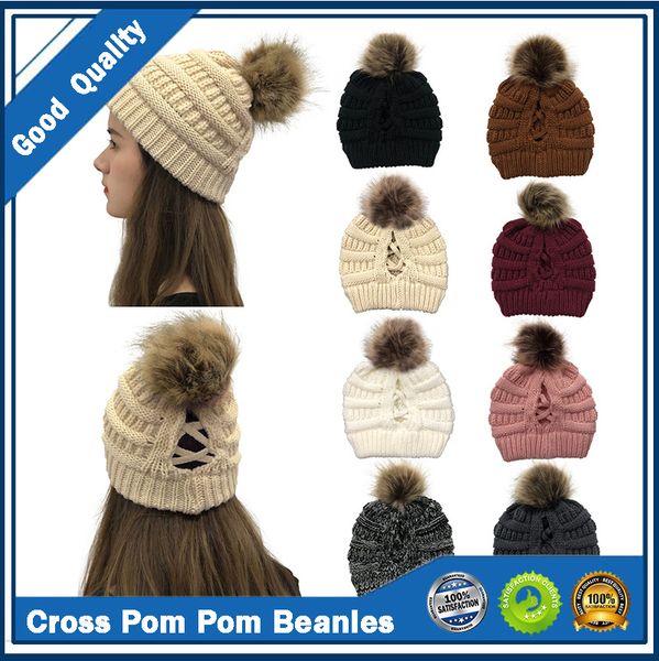 criss cross pom pom beanies 8 styles women winter warm skull caps detachable pompom ponytail beanie party hats
criss cross pom pom beanies 8 styles women winter warm skull caps detachable pompom ponytail beanie party hats