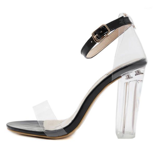 vogue women summer casual crystal transparent buckle fashion high heels shoes lady buckle princess sandals outside may 211, Black
vogue women summer casual crystal transparent buckle fashion high heels shoes lady buckle princess sandals outside may 211, Black