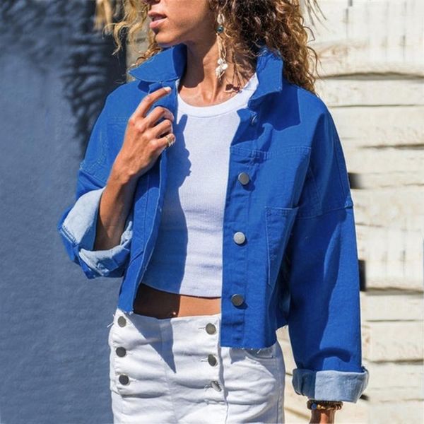 jeans jacket and coats for women 2020 autumn solid color casual short denim jacket chaqueta mujer casaco jaqueta feminina#31, Black;brown
jeans jacket and coats for women 2020 autumn solid color casual short denim jacket chaqueta mujer casaco jaqueta feminina#31, Black;brown