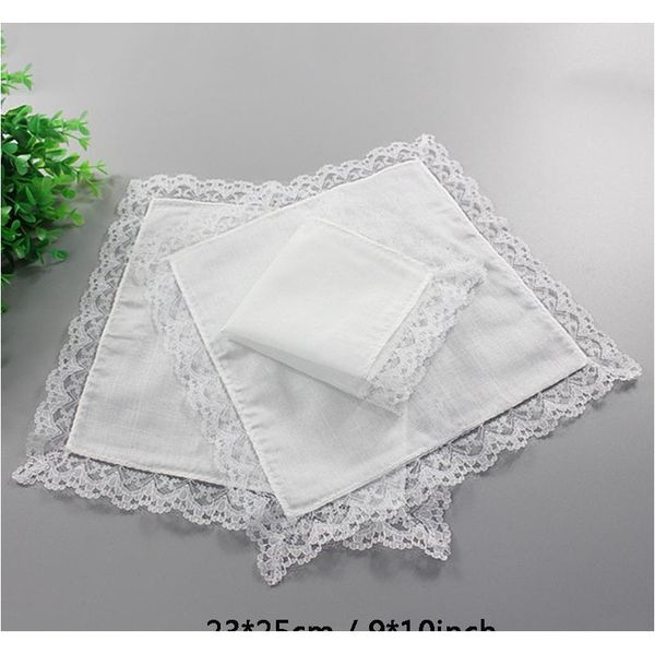 25cm white lace thin handkerchief 100% cotton towel woman wedding gift party decoration cloth napkin diy plain blan jllnqh fight2010 
25cm white lace thin handkerchief 100% cotton towel woman wedding gift party decoration cloth napkin diy plain blan jllnqh fight2010