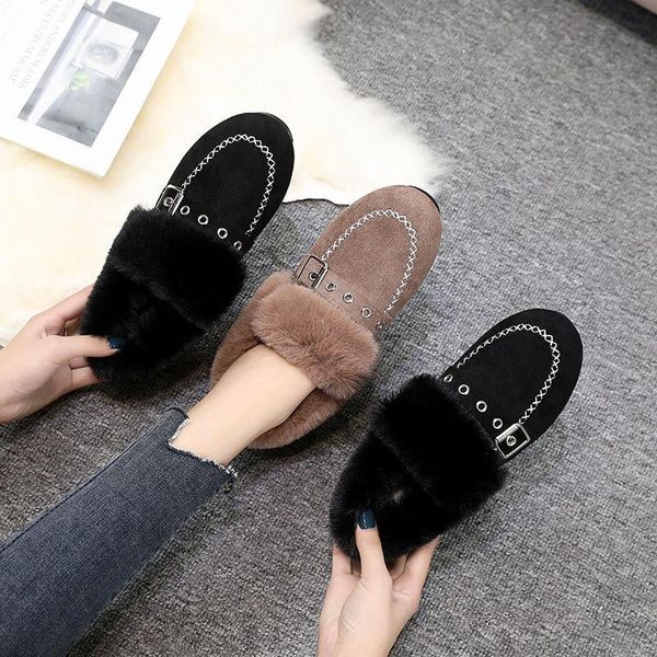 plush warm boots woman naked boots round toe women's winter shoes fuzzy flats buckle holes antiskid korea style black khaki
plush warm boots woman naked boots round toe women's winter shoes fuzzy flats buckle holes antiskid korea style black khaki