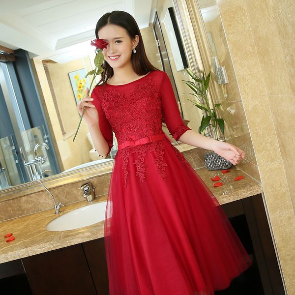 Robe de soiree 2021 new hot sale tea-length u collar lace up banquet Vestidos de festa evening dress red dress prom dresses
Robe de soiree 2021 new hot sale tea-length u collar lace up banquet Vestidos de festa evening dress red dress prom dresses