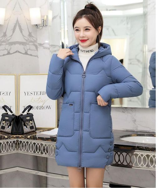 2020 winter new women jacket coats slim parkas female down cotton hooded overcoat thick warm jackets loose casual student coat1, Black
2020 winter new women jacket coats slim parkas female down cotton hooded overcoat thick warm jackets loose casual student coat1, Black