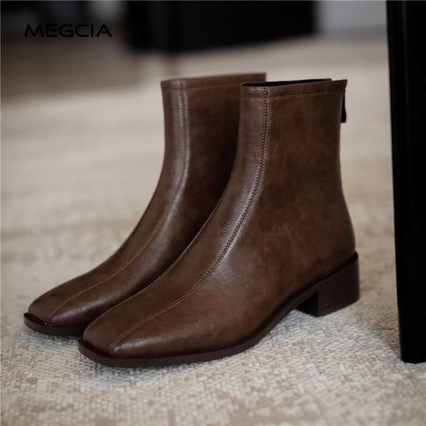 retro low heel boots women square toe ankle boots split leather vintage ladies short boot black brown autumn winter shoes new a1
retro low heel boots women square toe ankle boots split leather vintage ladies short boot black brown autumn winter shoes new a1