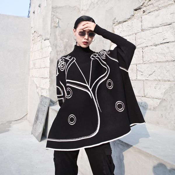 tvvovvin geometrical pattern sweater fashion new winter full sleeve elegant small fresh hooded collar loose sweater dmy1862, White;black
tvvovvin geometrical pattern sweater fashion new winter full sleeve elegant small fresh hooded collar loose sweater dmy1862, White;black