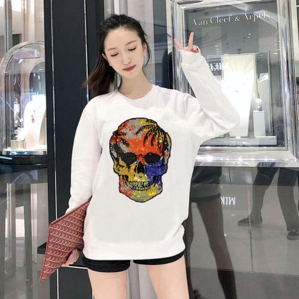 Women's Hooded Hoodie with Hot Lqxm, Black