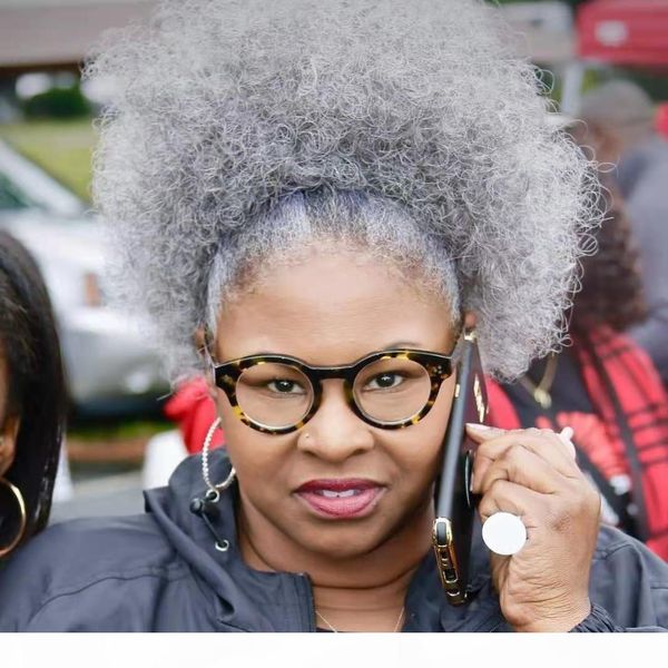 diva grey hair puff salt and pepper silver grey human hair ponytail extension clips drawstring afro bun updo gray hair 120g 14inch, Black
diva grey hair puff salt and pepper silver grey human hair ponytail extension clips drawstring afro bun updo gray hair 120g 14inch, Black