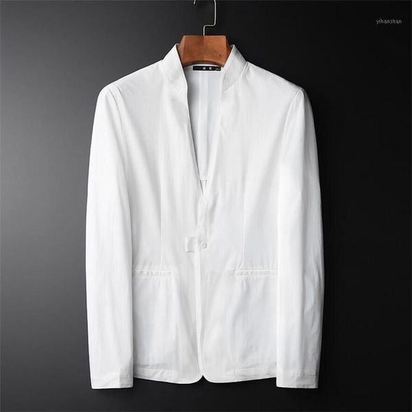 blazer men casual lightweight breathable jacket suits men spring autumn white color costume homme plus size 4xl a55401, White;black
blazer men casual lightweight breathable jacket suits men spring autumn white color costume homme plus size 4xl a55401, White;black