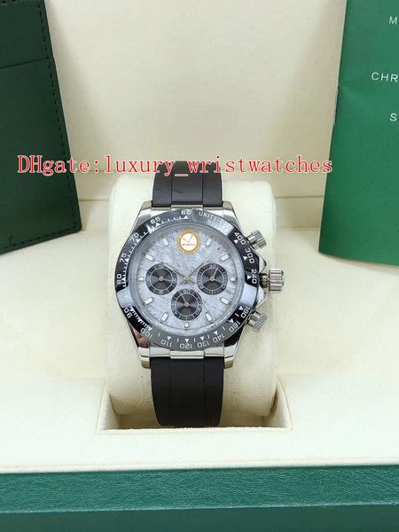 116519ln men watch wristwatches 116519 40mm meteorite black dial natural rubber strap no chronograph asia 2813 movement mechanical automatic, Slivery;brown
116519ln men watch wristwatches 116519 40mm meteorite black dial natural rubber strap no chronograph asia 2813 movement mechanical automatic, Slivery;brown