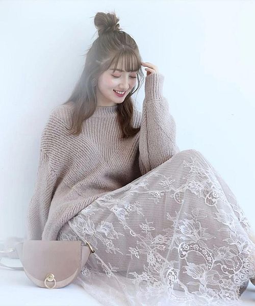 women's tracksuits 2021 autumn and winter sweet round neck pure color lace simple sweater + skirt suit women, Gray
women's tracksuits 2021 autumn and winter sweet round neck pure color lace simple sweater + skirt suit women, Gray