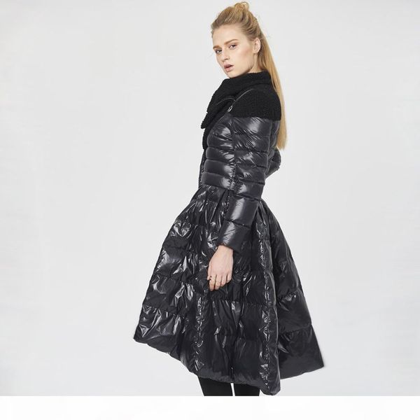 winter coats new france luxury women dovetail down coat female winter skirt hem long down jacket 90% white duck down parkas outerwear, Black
winter coats new france luxury women dovetail down coat female winter skirt hem long down jacket 90% white duck down parkas outerwear, Black