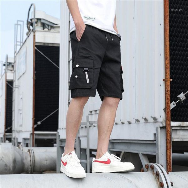 summer new style large size loose-fit solid color bib overall men multi-pockets casual pants sports shorts g19 men's shorts-401, White;black
summer new style large size loose-fit solid color bib overall men multi-pockets casual pants sports shorts g19 men's shorts-401, White;black