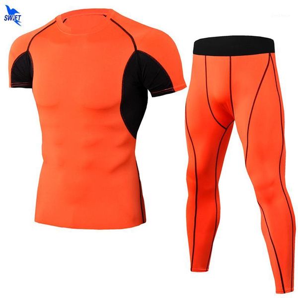 running sets 2021 compression men's tracksuit fitness sportswear t-shirt+tights 2pcs set short sleeve quick drying gym sport suit1, Black;blue
running sets 2021 compression men's tracksuit fitness sportswear t-shirt+tights 2pcs set short sleeve quick drying gym sport suit1, Black;blue