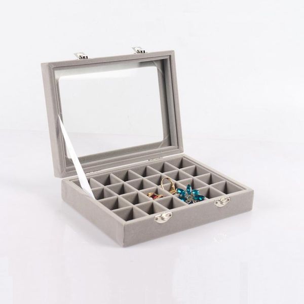 2021 new 24 slots gray glass lid bracelet loose bead box jewelry boxes display box bracelet jewelry display shelf, Pink;blue
2021 new 24 slots gray glass lid bracelet loose bead box jewelry boxes display box bracelet jewelry display shelf, Pink;blue