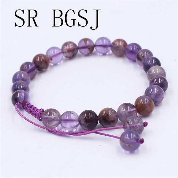6mm 8mm 10mm purple phantom jewelry natural gems stone adjustable bracelet 7inch, 7.5inch, 8inch, Black
6mm 8mm 10mm purple phantom jewelry natural gems stone adjustable bracelet 7inch, 7.5inch, 8inch, Black