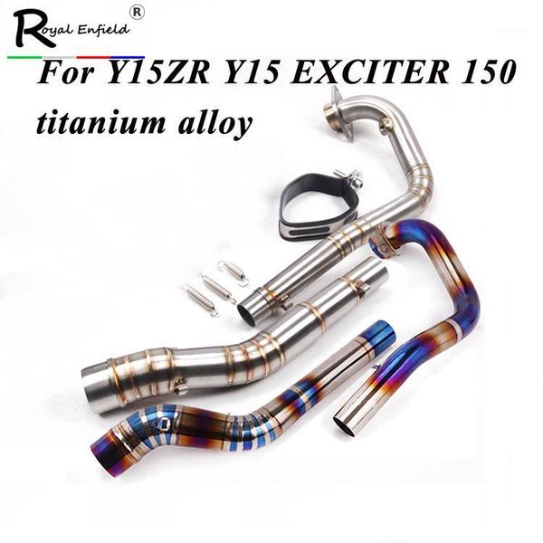 exhaust pipe for y15 motorcycle muffler escape motorbike y15zr titanium alloy mid link and end y15zr1
exhaust pipe for y15 motorcycle muffler escape motorbike y15zr titanium alloy mid link and end y15zr1