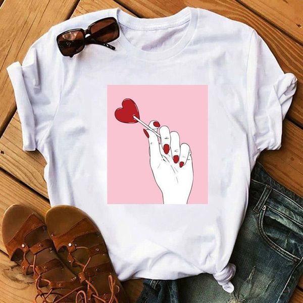 pretty love gesture print women short sleeve t shirt summer new harajuku fashion couple outfits woman, White
pretty love gesture print women short sleeve t shirt summer new harajuku fashion couple outfits woman, White