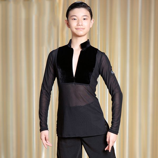 latin dance costume boys v-neck latina kids gauze latin stage competition clothing long sleeves salsa rumba shirts jl1030, Black;red
latin dance costume boys v-neck latina kids gauze latin stage competition clothing long sleeves salsa rumba shirts jl1030, Black;red