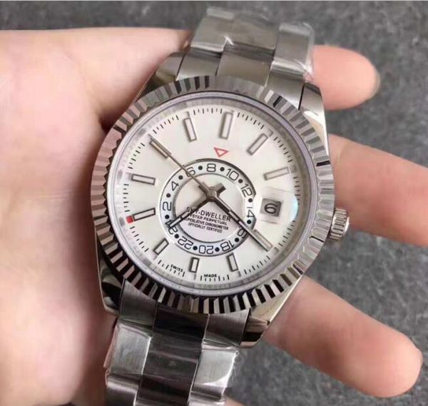 fashion stainless steel mens watch 2813 movement watch automatic mechanical wristwatch luxury 42mm mens sports watches, Slivery;brown
fashion stainless steel mens watch 2813 movement watch automatic mechanical wristwatch luxury 42mm mens sports watches, Slivery;brown