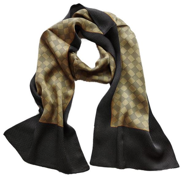 100% silk scarf men double layer long neckerchief business cravat neck scarves accessories, Blue;gray
100% silk scarf men double layer long neckerchief business cravat neck scarves accessories, Blue;gray
