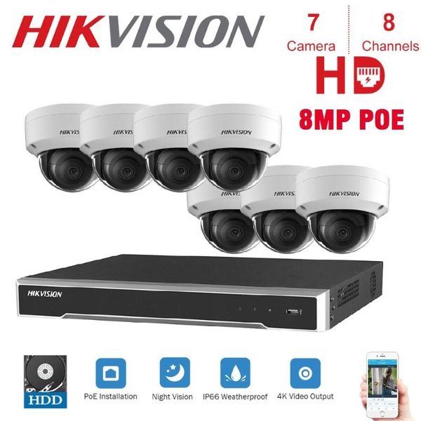 8ch hikvision poe nvr video surveillance kits with 7pcs 8mp ip camera network security night vision cctv security system kits
8ch hikvision poe nvr video surveillance kits with 7pcs 8mp ip camera network security night vision cctv security system kits