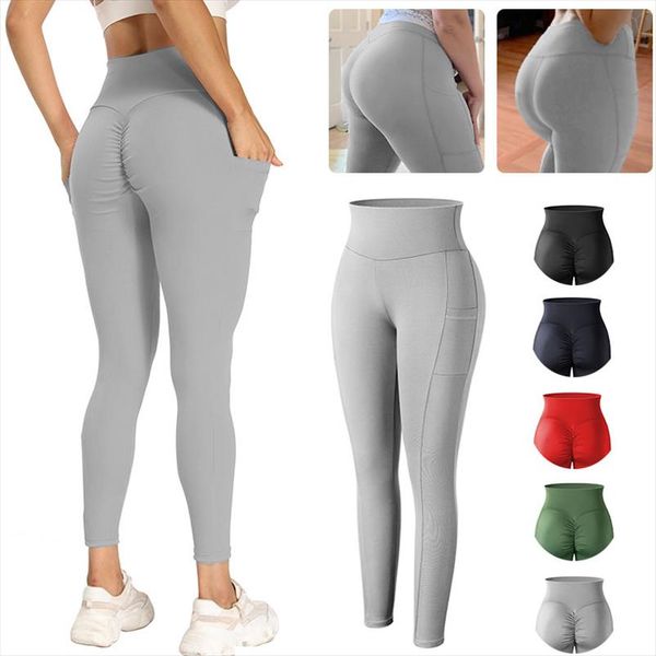high waist leggings with pocket women perfect fit fitness legging ruched butt lifting workout leggins no see through pencil pant, Black
high waist leggings with pocket women perfect fit fitness legging ruched butt lifting workout leggins no see through pencil pant, Black